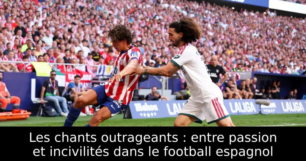 Les chants outrageants : entre passion et incivilités dans le football espagnol
