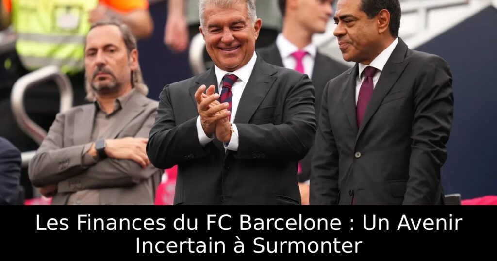 Les Finances du FC Barcelone : Un Avenir Incertain à Surmonter