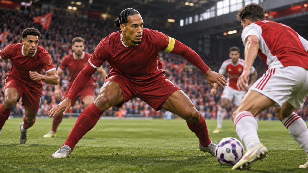 Liverpool – Arsenal : Van Dijk révèle le grand défi défensif du pressing d’Iraola
