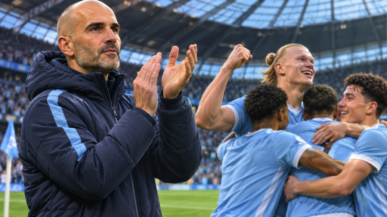 Manchester City : Maresca estime son équipe en avance sur ses objectifs après le départ de Guardiola