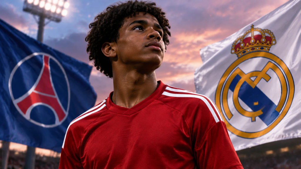 Manchester United : JJ Gabriel aurait rejeté une nouvelle offre du PSG, le Real Madrid en pole position