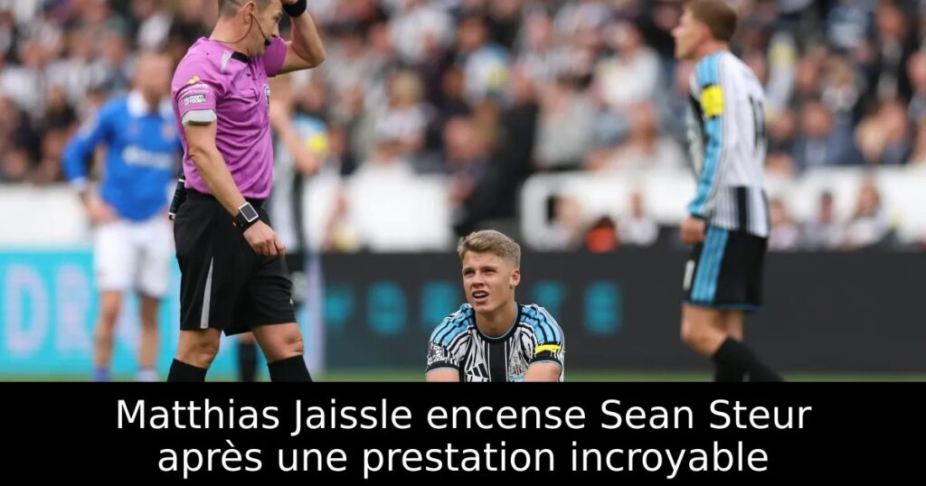 Matthias Jaissle encense Sean Steur après une prestation incroyable