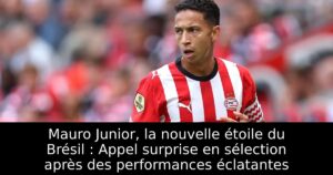 Mauro Junior, la nouvelle étoile du Brésil : Appel surprise en sélection après des performances éclatantes