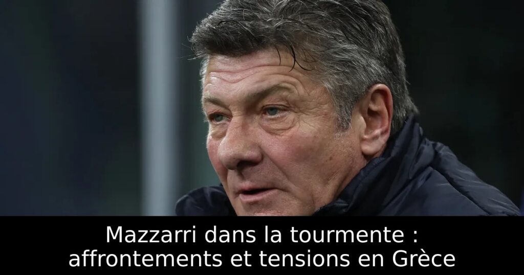 Mazzarri dans la tourmente : affrontements et tensions en Grèce