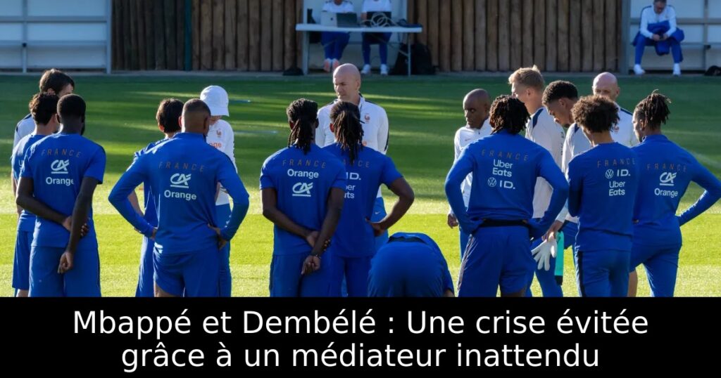 Mbappé et Dembélé : Une crise évitée grâce à un médiateur inattendu