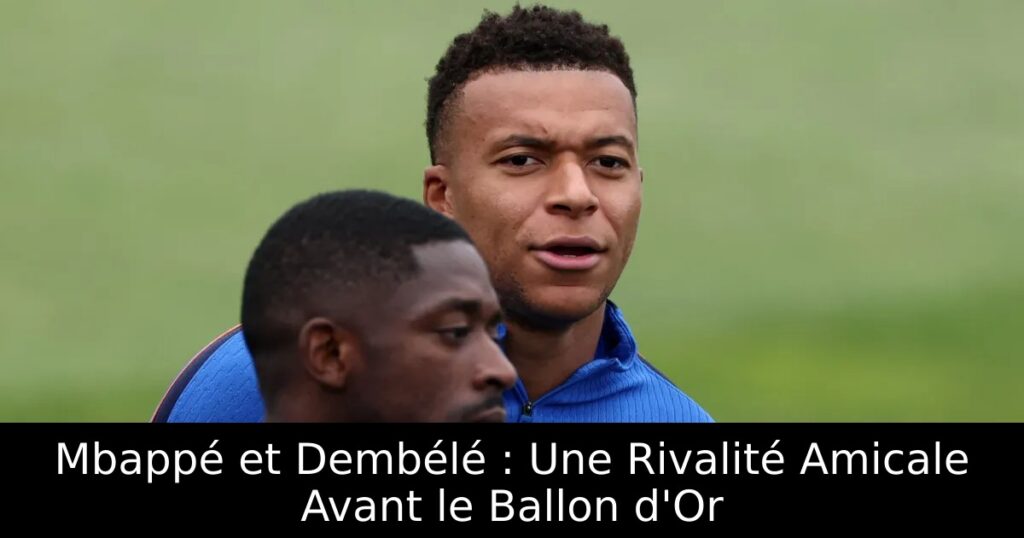 Mbappé et Dembélé : Une Rivalité Amicale Avant le Ballon d&rsquo;Or