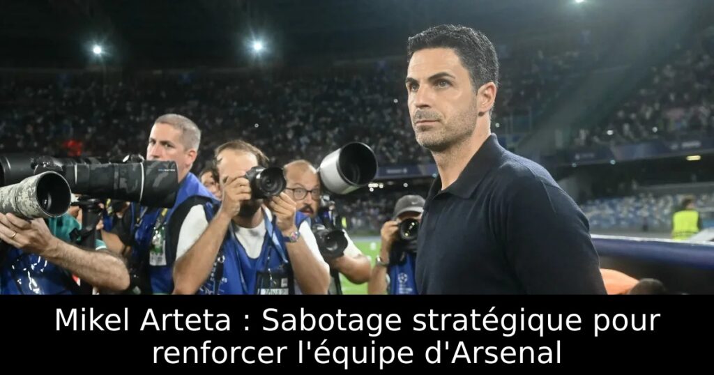 Mikel Arteta : Sabotage stratégique pour renforcer l&rsquo;équipe d&rsquo;Arsenal