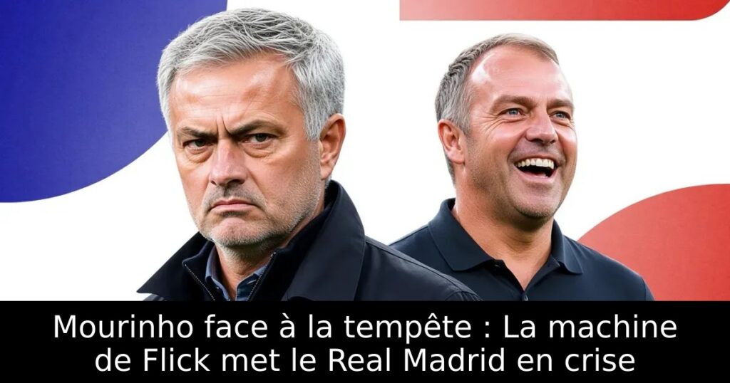 Mourinho face à la tempête : La machine de Flick met le Real Madrid en crise