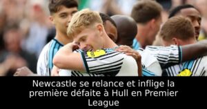 Newcastle se relance et inflige la première défaite à Hull en Premier League