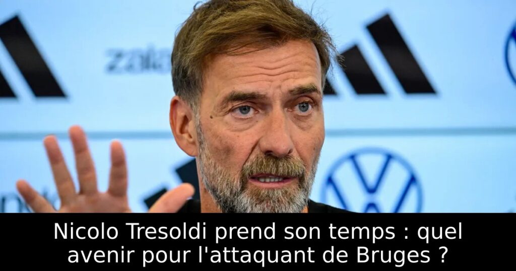 Nicolo Tresoldi prend son temps : quel avenir pour l&rsquo;attaquant de Bruges ?