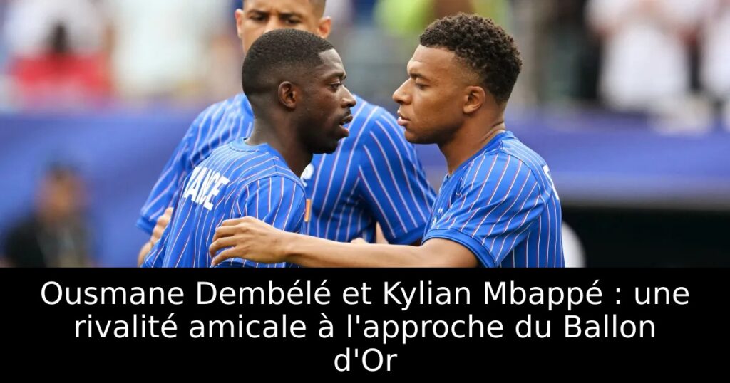 Ousmane Dembélé et Kylian Mbappé : une rivalité amicale à l&rsquo;approche du Ballon d&rsquo;Or