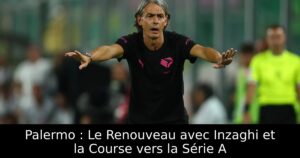 Palermo : Le Renouveau avec Inzaghi et la Course vers la Série A