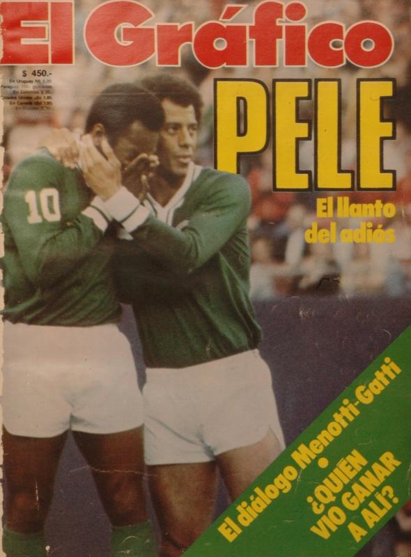 Pelé sous le maillot du New York Cosmos