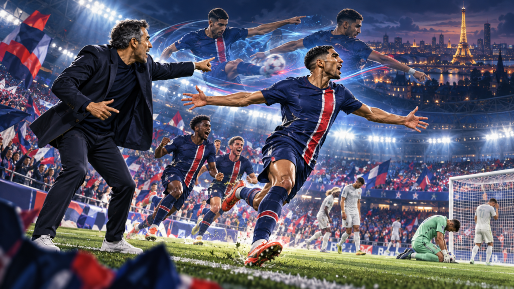 PSG : Luis Enrique veut continuer à écrire l’histoire à Paris après le festival d’Hakimi