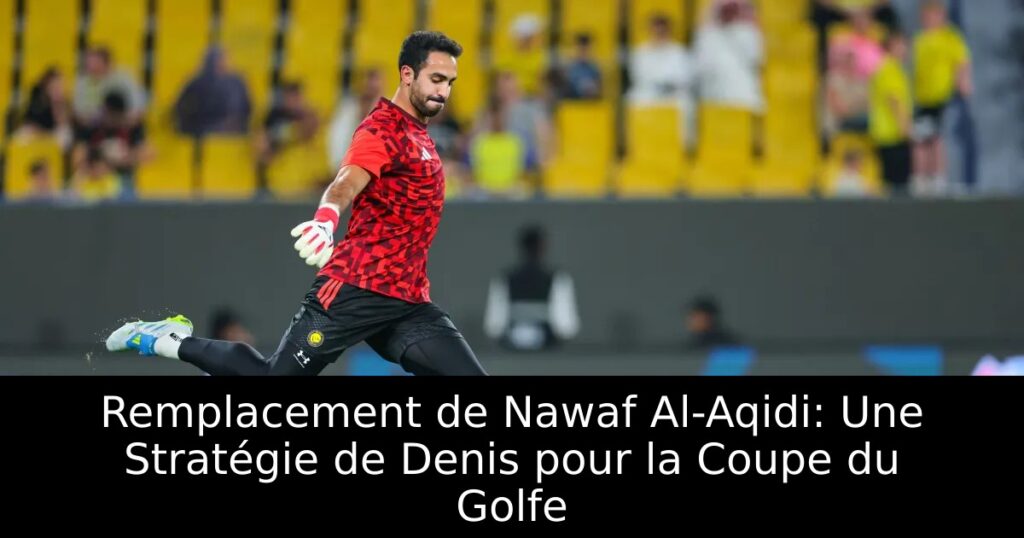 Remplacement de Nawaf Al-Aqidi: Une Stratégie de Denis pour la Coupe du Golfe