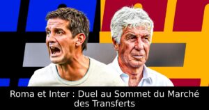 Roma et Inter : Duel au Sommet du Marché des Transferts