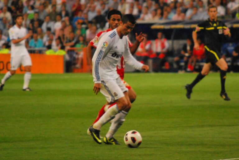 Cristiano Ronaldo en match — Real Madrid — 2011
