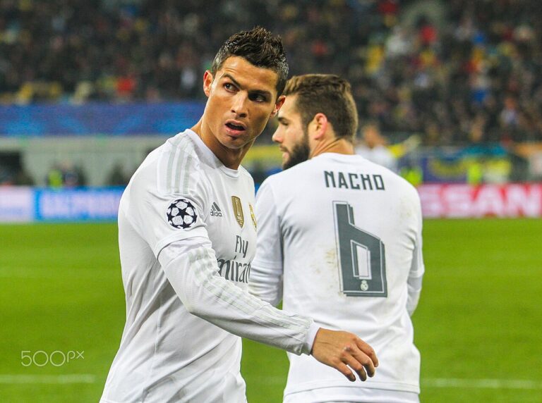 Cristiano Ronaldo en match — Real Madrid — 2015