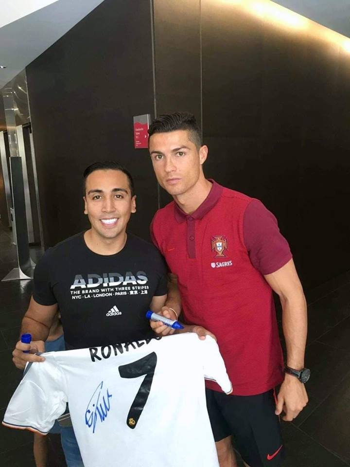 Cristiano Ronaldo lors d’un événement — 2018