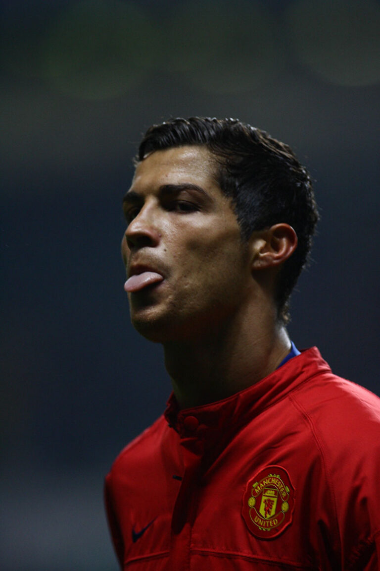 Cristiano Ronaldo portrait — Manchester United — 2008