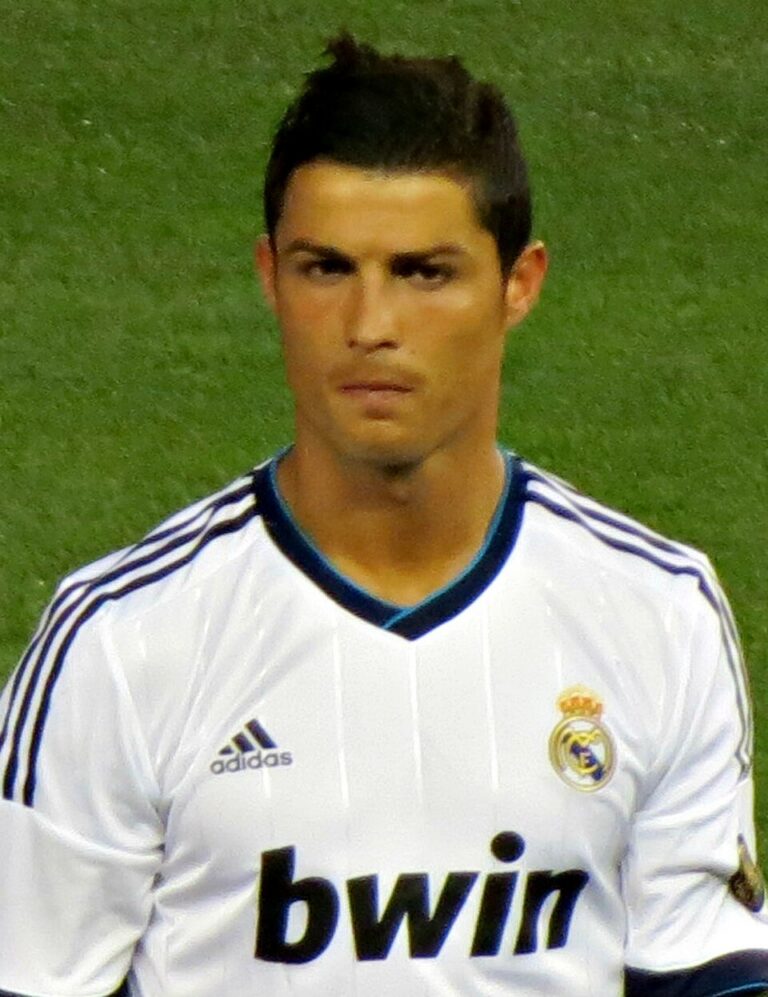 Cristiano Ronaldo portrait — Real Madrid — 2012