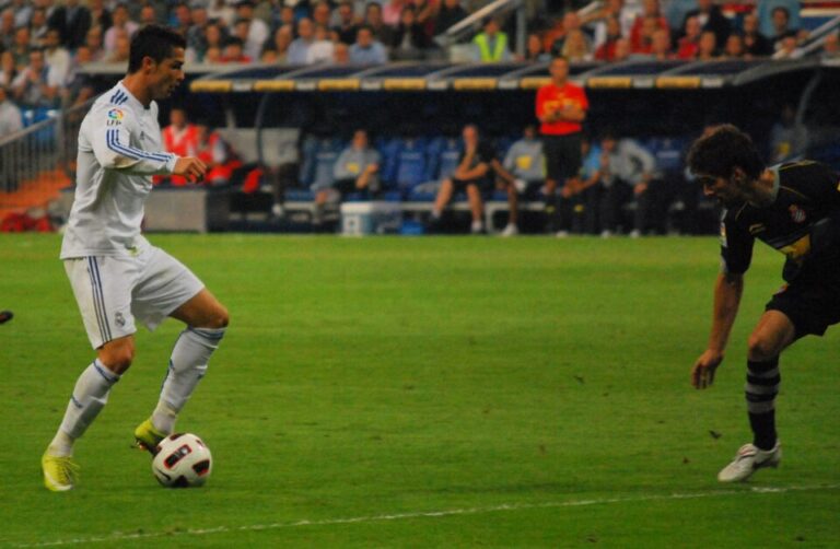 Cristiano Ronaldo en match — 2010