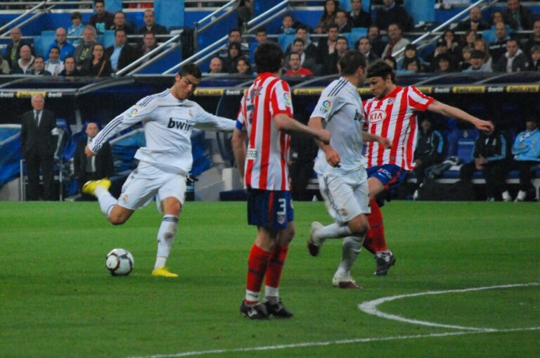Cristiano Ronaldo en match — Real Madrid — 2010