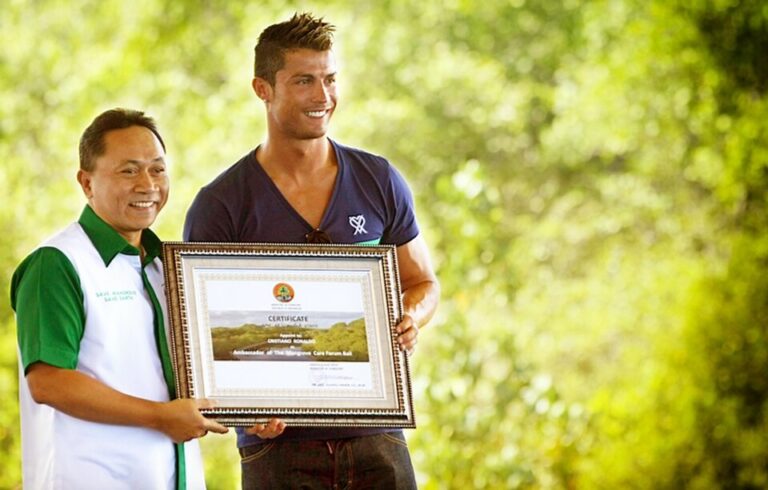 Cristiano Ronaldo lors d’un événement — 2013