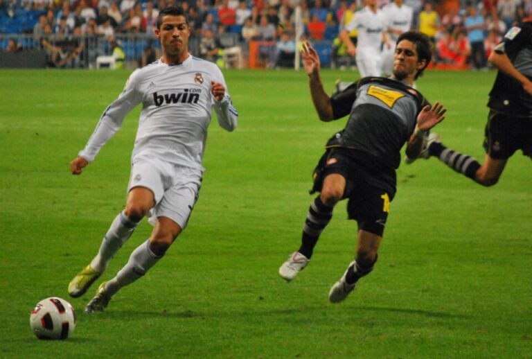 Cristiano Ronaldo en match — 2010