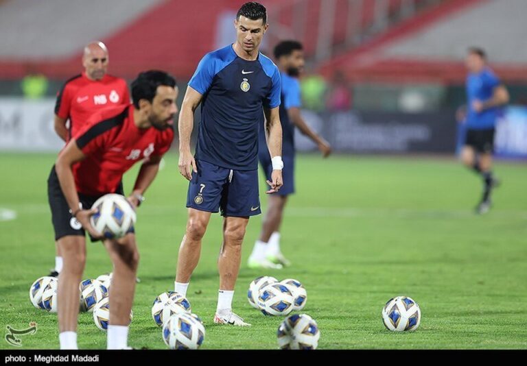 Cristiano Ronaldo à l’entraînement — Al-Nassr — 2023