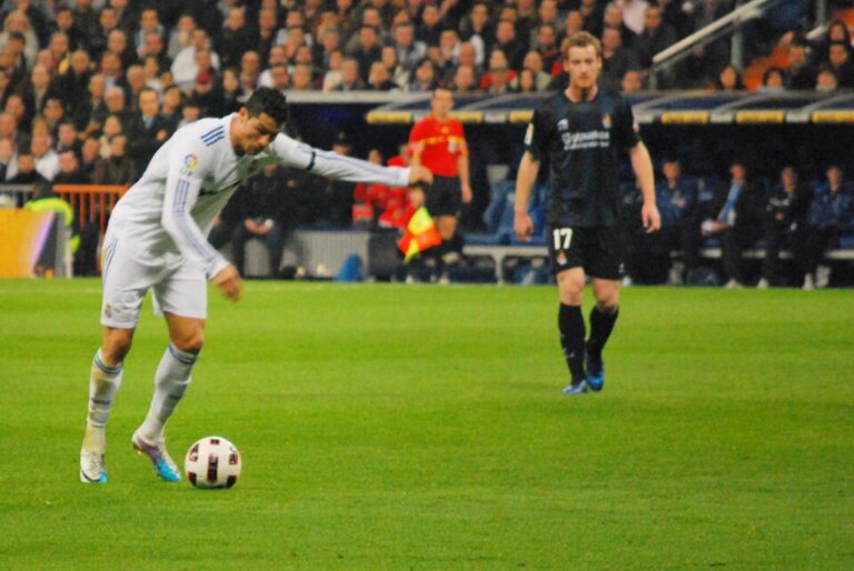 Cristiano Ronaldo en match — Real Madrid — 2011