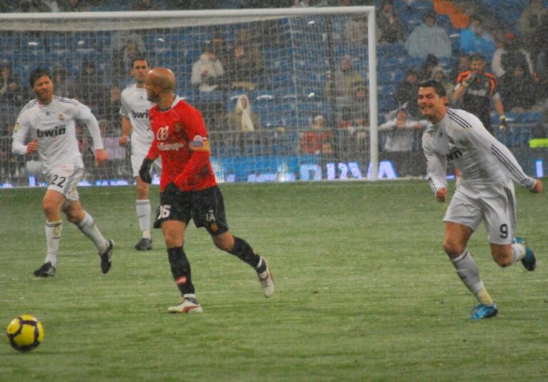 Cristiano Ronaldo en match — Portugal — 2010