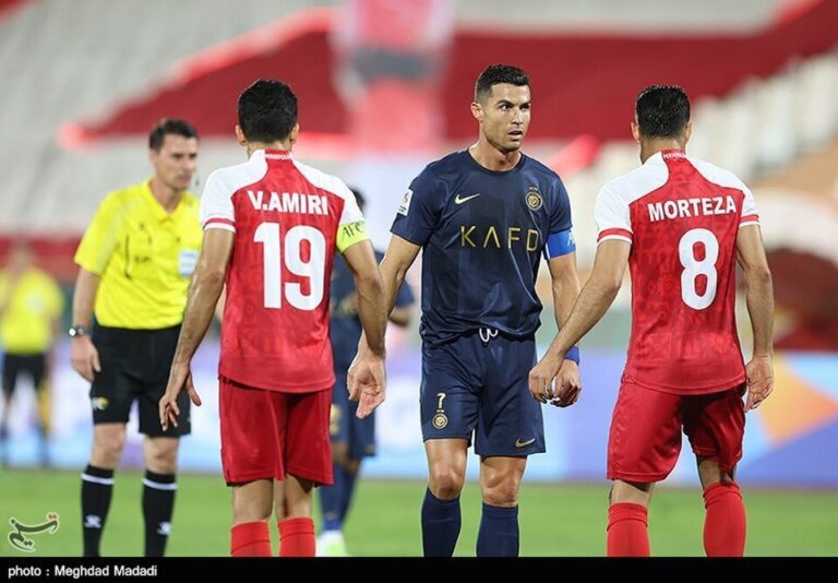 Cristiano Ronaldo en match — Al-Nassr — 2023