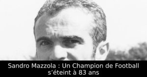 Sandro Mazzola : Un Champion de Football s’éteint à 83 ans