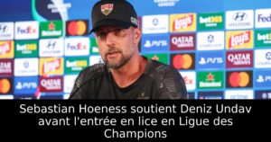 Sebastian Hoeness soutient Deniz Undav avant l&rsquo;entrée en lice en Ligue des Champions