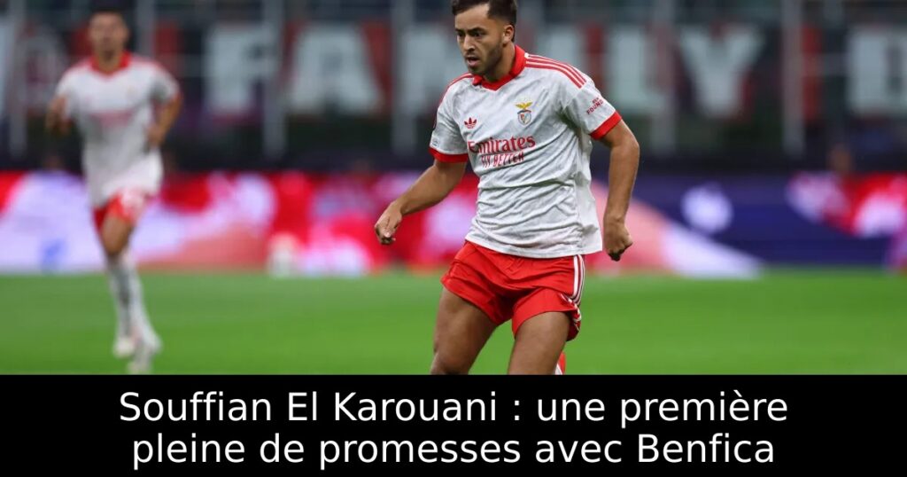 Souffian El Karouani : une première pleine de promesses avec Benfica