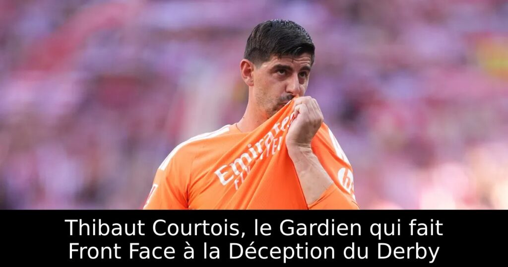 Thibaut Courtois, le Gardien qui fait Front Face à la Déception du Derby