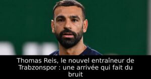 Thomas Reis, le nouvel entraîneur de Trabzonspor : une arrivée qui fait du bruit
