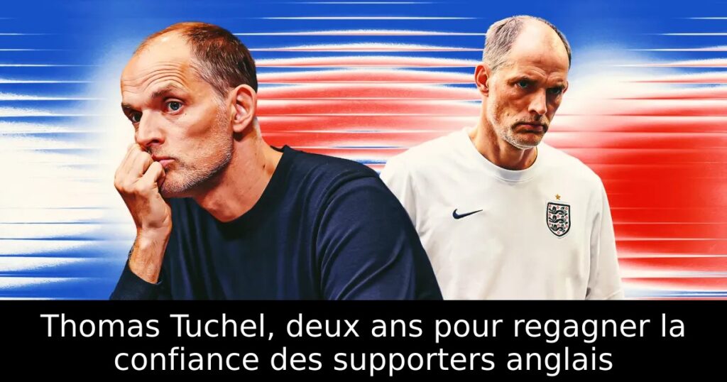 Thomas Tuchel, deux ans pour regagner la confiance des supporters anglais