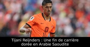 Tijani Reijnders : Une fin de carrière dorée en Arabie Saoudite