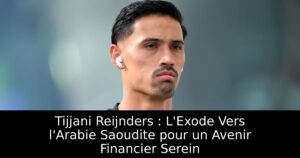 Tijjani Reijnders : L&rsquo;Exode Vers l&rsquo;Arabie Saoudite pour un Avenir Financier Serein