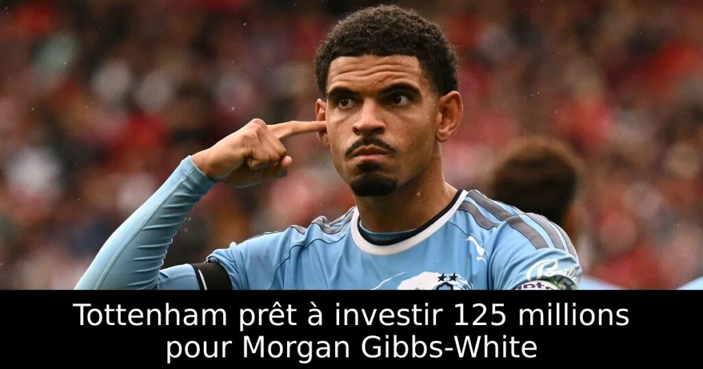 Tottenham prêt à investir 125 millions pour Morgan Gibbs-White