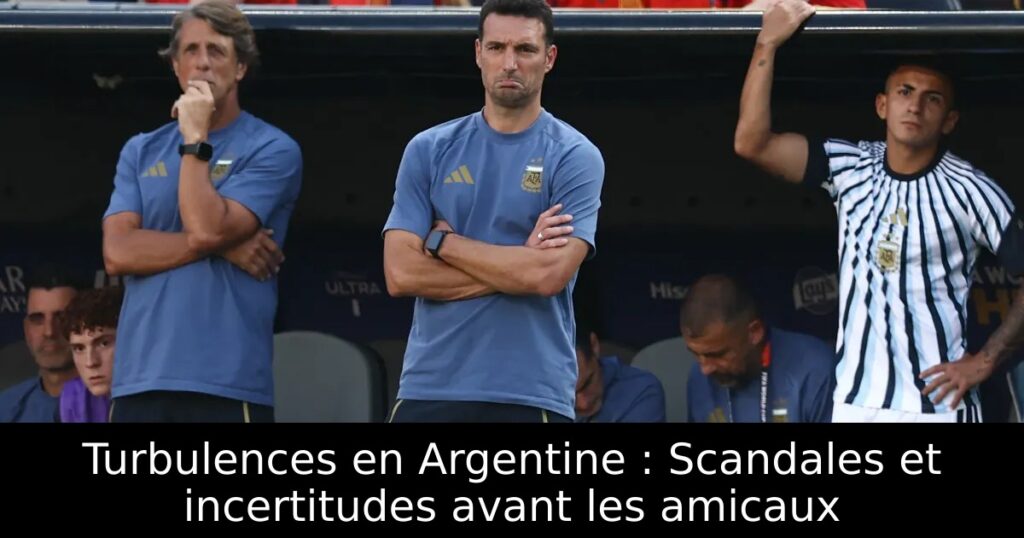 Turbulences en Argentine : Scandales et incertitudes avant les amicaux