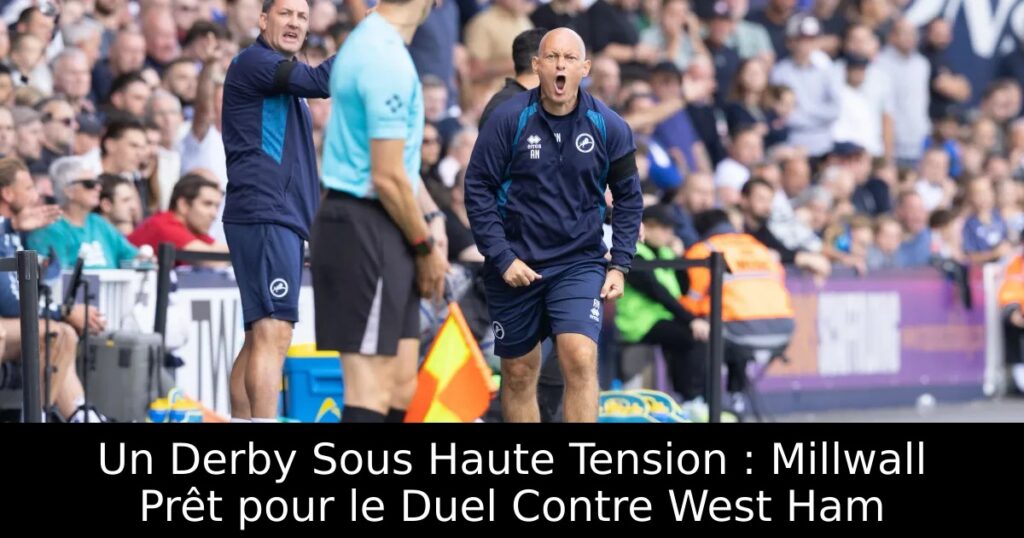 Un Derby Sous Haute Tension : Millwall Prêt pour le Duel Contre West Ham