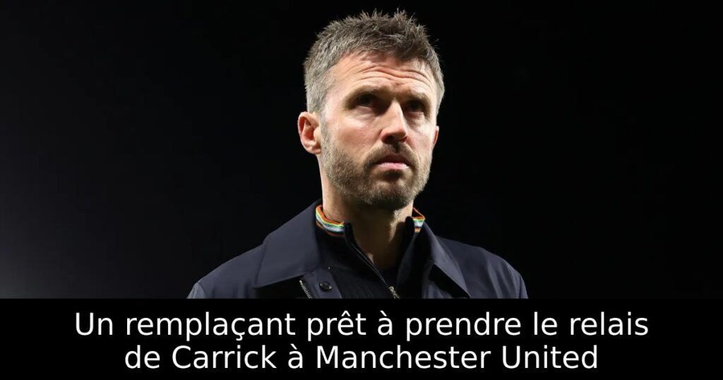 Un remplaçant prêt à prendre le relais de Carrick à Manchester United