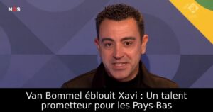 Van Bommel éblouit Xavi : Un talent prometteur pour les Pays-Bas
