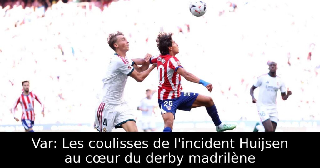 Var: Les coulisses de l&rsquo;incident Huijsen au cœur du derby madrilène