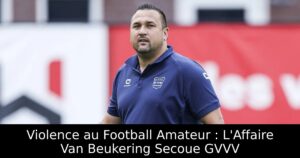 Violence au Football Amateur : L&rsquo;Affaire Van Beukering Secoue GVVV