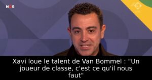 Xavi loue le talent de Van Bommel : « Un joueur de classe, c&rsquo;est ce qu&rsquo;il nous faut »