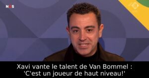 Xavi vante le talent de Van Bommel : &lsquo;C&rsquo;est un joueur de haut niveau!&rsquo;